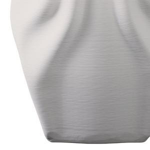 Vaso moderno in porcellana 3D con motivi geometrici per soggiorno, pezzo decorativo per l'arredamento della casa - Product Image 5