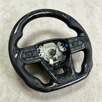 Volant de voiture en fibre de carbone forgée pour Toyota rav4 Innova Vitz Mk5 A90 Axio Crown Lc120 4runner prius tundra tacoma Celica