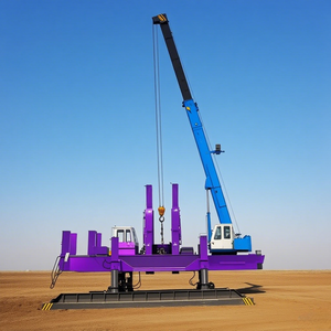 Mesin Pemasang Tiang Pancang Hidrolik Efisiensi Tinggi Seri OEM ZYC dengan Mesin & Pompa untuk Tiang Pancang 9-12m, Kebisingan Rendah - Product Image 1