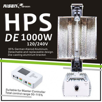 Lámpara de Cultivo Risen HPS de 1000 Vatios, Lámpara de Cultivo Gavita Pro HPS de Doble Extremo de 1000 Vatios con Balastro Electrónico