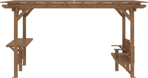 Pérgola <span class=keywords><strong>de</strong></span> madera <span class=keywords><strong>de</strong></span> cedro, <span class=keywords><strong>segura</strong></span> contra el viento, fuerte, <span class=keywords><strong>de</strong></span> calidad, resistente a la putrefacción, espaciosa para patio al aire libre Gazebo <span class=keywords><strong>de</strong></span> madera - Product Image 2