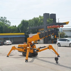 Promotion : Grue araignée compacte de 3 tonnes à haute performance, double alimentation, mini-grue sur chenilles, équipement au meilleur prix, directement de l'usine. - Product Image 1