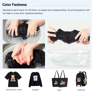 เครื่องพิมพ์เสื้อยืด A3 DTF แบบรีดร้อน หัวพิมพ์ XP600 เครื่องพิมพ์อิงค์เจ็ทดิจิตอล สำหรับงานพิมพ์ลายเสื้อผ้าแบบกำหนดเอง เครื่องพิมพ์ DTF รุ่น XP60 - Product Image 4