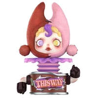 100% Original POP MART SKULLPANDAA the Reality Series Figurines PVC Boîte Mystère Boîte Surprise Réveil Clown Cadeaux pour Enfants