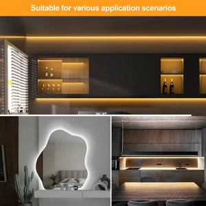 Tira de Luces LED DC24V 2835 de Alta Densidad, 240 LED, Tira de Luz LED IP20, Rollo de 10 Metros para Decoración del Hogar, Iluminación DIY - Product Image 6