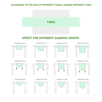 Chemin de table de Noël et de mariage de luxe à prix abordable, design personnalisé, en polyester imitation lin, pour salle à manger