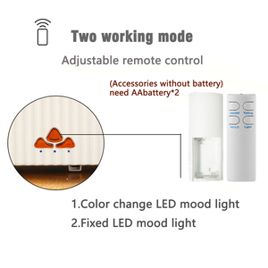 Toptan 250ML kristal yağmur damlası LED ışık akıllı aromaterapi makinesi elektrikli masaüstü uçucu yağ difüzör için açık - Product Image 3