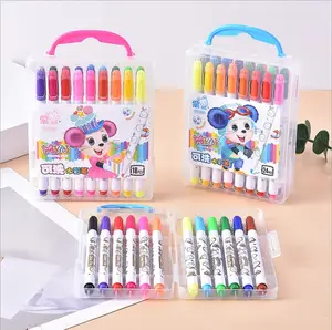 Kunst liefert Zeichen macher Stifte 12 // 18/24 Farben Boxed wasch bar Aquarell Stift Set für Kid