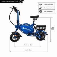 Harga Pabrik Grosir Sepeda Listrik Lipat 20 Inch 48V untuk Perjalanan Kota dengan Rem Cakram dan Jangkauan Jauh
