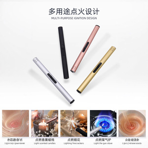Aluminum Alloy Lighter Household <b>Candle</b> Igniter Windproof <b>Long</b> Lasting Kitchen Use - Product Image 5