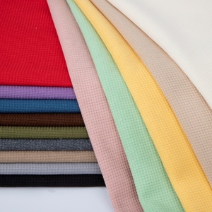 Chấ<span class=keywords><strong>t</strong></span> Lượng Cao Đàn Hồi Waffle Knit Bông Vải Tuyệ<span class=keywords><strong>t</strong></span> Vời Các <span class=keywords><strong>T</strong></span>ính NĂNG Đồng Bằng Nhuộm Sản Phẩm Cho Cô Gái 'Áo Sơ Mi Và Áo Khoác - Product Image 1