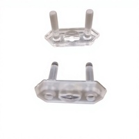 Prodigy Baby Child Safety 8 verrous + 1 clé, protection de prise électrique en plastique EU, installation rapide, couvercle de prise, design moderne, fabriqué aux États-Unis