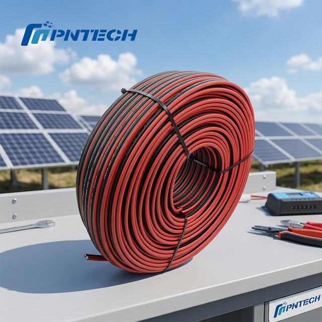 Dc Pv Wire Solar Cable 62930 IEC 131 Twin-core Kable XLPO 2x4mm2 LSZH Weather Resistant for Solar Power Station