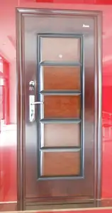 Zhejiang yongkang מפעל מקצועי אבטחה משוריין דלת ביטחון דלת פלדה עם מסגרת