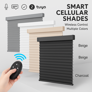 Tuya WiFi stores intelligents en nid d'abeille <span class=keywords><strong>fonction</strong></span> <span class=keywords><strong>de</strong></span> levage et <span class=keywords><strong>de</strong></span> rebond <span class=keywords><strong>automatique</strong></span> électrique pour l'installation <span class=keywords><strong>de</strong></span> projets d'hôtel <span class=keywords><strong>de</strong></span> bureau à domicile - Product Image 2