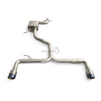 Silencieux d'échappement intelligent à commande électronique personnalisée, adapté pour Volkswagen Scirocco R 2.0T 2010-2017