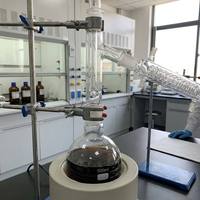 Adaptateur de tête de distillation en verre borosilicate de haute qualité à 75 degrés, personnalisable, OEM, verrerie de laboratoire