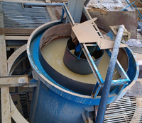 Séparateur à flottation de 2100 mm facile à utiliser avec moteur pour la concentration et la séparation des minerais, garantie 1 an