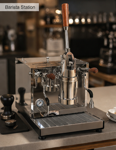 Máquina de Espresso Profesional Comercial de Estilo Italiano con Palanca, Pantalla LCD y Control PID - Product Image 2