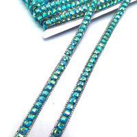 Ruban de strass thermocollant en gros pour costumes et accessoires DIY – Bordures de strass pour carnaval