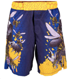 Breathable make your own mma shorts with polyester fabric - Product Image 1