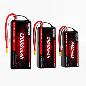 높은 방전 속도 FPV 배터리 <span class=keywords><strong>6S</strong></span> 4S 12000mAh 12Ah 22.2V 14.8V RC <span class=keywords><strong>Lipo</strong></span> 배터리 7 인치 8 인치 10 인치 13 인치 15 인치 FPV 드론 - Product Image 1