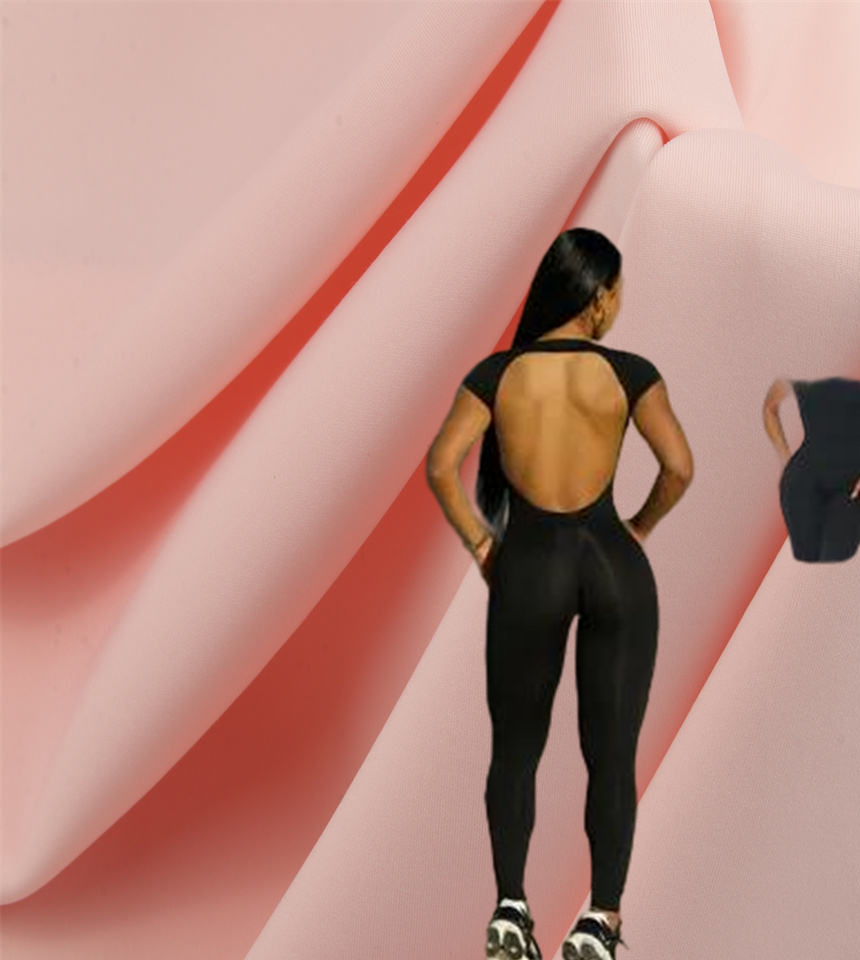 FABRIC ONLY High Elastic Knitted Material Polyester Spandex Polyamide For Yoga Pants Gym Leggings Volleyball Shorts