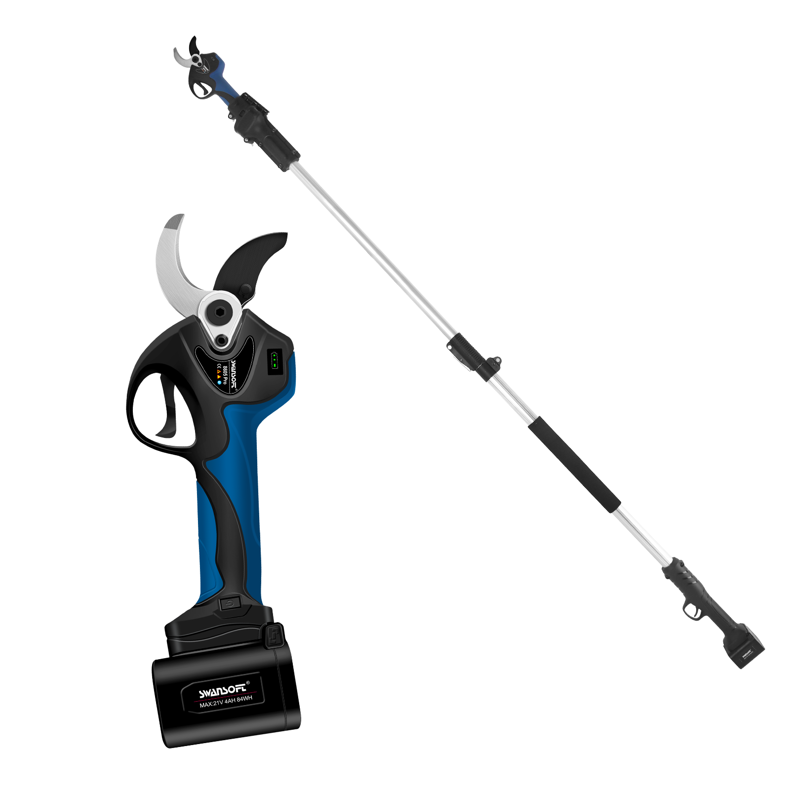 Профессиональная электрическая машинка для серпы садовые электрические ножницы с удлинителем