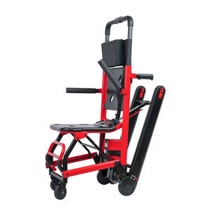 Fauteuil roulant électrique pour monter les escaliers, pliable, en alliage d'aluminium léger pour les soins à domicile et le transport des patients, monte-escalier portable - Product Image 1