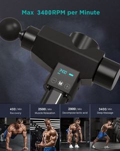 Профессиональный металлический массажер для тела спортсмена, 30 скоростей, 16 мм - Product Image 4