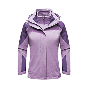 2025 veste d'hiver personnalisée pour hommes femmes 3-en-1 imperméable extérieur Softshell avec fermeture à glissière en polaire chaude conception Patchwork - Product Image 6