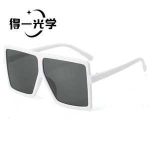 <b>Square</b> <b>Frame</b> <b>Sunglasses</b> UV400 Black PC Lens Cycling Driving Sun Protection - Product Image 3