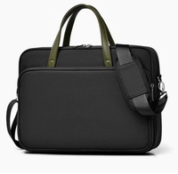 Sac à main pour ordinateur portable de grande capacité BSCI GRS, sacoche d'affaires pour ordinateur portable de 14 à 16 pouces