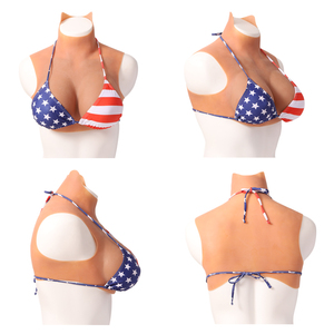 Prótesis de Seno de <span class=keywords><strong>Silicona</strong></span> Completa para Sobrevivientes de Cáncer de Mama, Prótesis de Pecho Realista para Recuperación de Mastectomía y Crossdressing - Product Image 2