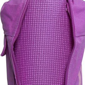 Bolsa de Lona para Esterilla de Yoga con Estampado, Bolsillo y Cremallera - Product Image 1