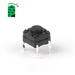 Khan 6X6mm 4Pin Waterproof Tact Switch 6*6 tactile Switch with long life