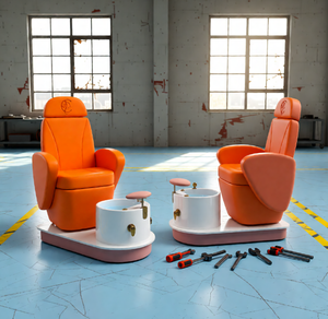 Silla de <span class=keywords><strong>pedicura</strong></span> de alta elasticidad y comodidad con potente chorro de <span class=keywords><strong>hidromasaje</strong></span> Nuevo diseño Características de masaje con imán de lavabo Acrílico - Product Image 4