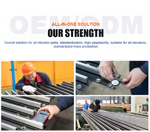 Nhà máy giá liên kết tập tin thép thang máy rỗng hướng dẫn đường sắt tk5a tk5ad rỗng hướng dẫn đường sắt - Product Image 3