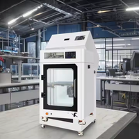 Imprimante 3D FDM Industrielle avec Moteur à Résine Haute Vitesse, Grade Automatique, État Neuf, Lit Chauffant en Aluminium Usiné, Supportant le PLA