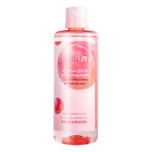 Moisturizing facial skin care cleanser makeup remover water with peach extract