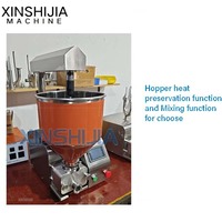 Petite machine automatique de distribution et d'injection de garnitures (sauces, confitures, crèmes au chocolat) pour pâtisseries, pains, beignets, croissants et cupcakes