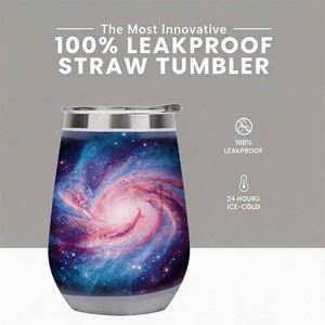 Vaso Térmico de Acero Inoxidable de Doble Pared con Pajitas, Moderno y Aislado para Beber Agua, Ideal para Deportes al Aire Libre y Regalos Empresariales - Product Image 5