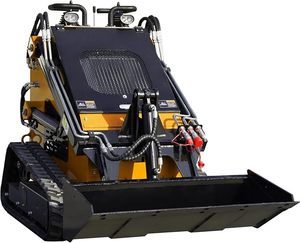 Chargeuse compacte QIHANG 600L avec moteur, boîte de vitesses, pompe hydraulique haute performance et système de transmission - Product Image 1