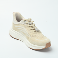 Chaussures de course à coussin d'air absorbant les chocs, respirantes, avec soutien de la voûte plantaire, antidérapantes, ergonomiques, pour la salle de sport et le fitness