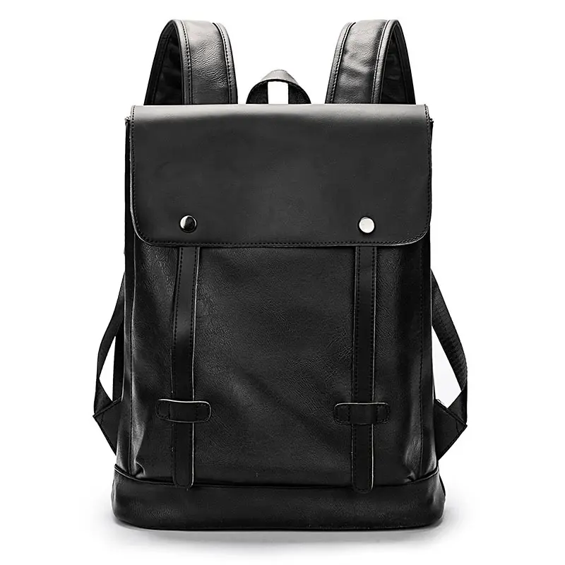 2019 good brands travel Laptop Backpack with usb port mochila vegan leather bags for men women