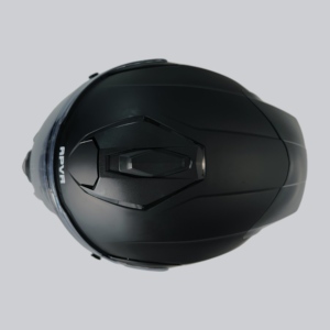 Casco abatible de sombra de medianoche en negro mate certificado OEM DOT ECE22.06 diseño negro mate audaz para el jinete intrépido - Product Image 5