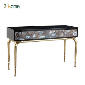 โต๊ะ<span class=keywords><strong>คอน</strong></span>โซลสแตนเลสสตีลระดับไฮเอนด์ สไตล์อิตาเลียนหรูหราทันสมัย เป็นมิตรกับสิ่งแวดล้อม เหมาะสำห<span class=keywords><strong>รั</strong></span>บห้องนั่งเล่น อพาร์ทเมนต์ โถงทางเดิน และโรงแรม - Product Image 6