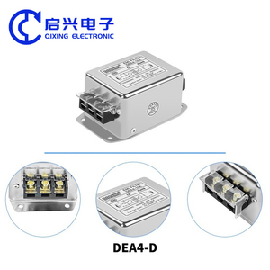 3a-20a EMI Lọc lưỡng cực 220V Lọc Điện DEA4-D một pha AC Lọc - Product Image 4