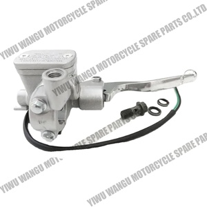 Palanca de Freno Delantero para Motocicleta, Bomba de Cilindro Maestro, Palanca Derecha, Perno <span class=keywords><strong>Banjo</strong></span> para <span class=keywords><strong>Yamaha</strong></span> Crypton T110 - Product Image 3