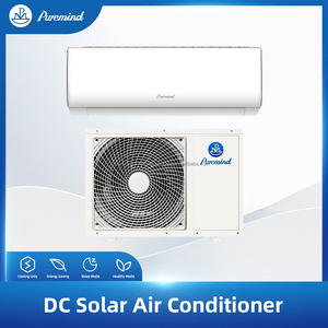 เครื่องปรับอากาศพลังงานแสงอาทิตย์ระบบ9000-24000Btu DC แบบแยก R32ไฮบริดสำหรับโรงแรมบ้าน - Product Image 2